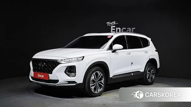 Hyundai Santa Fe TM 2018 Белый из Кореи