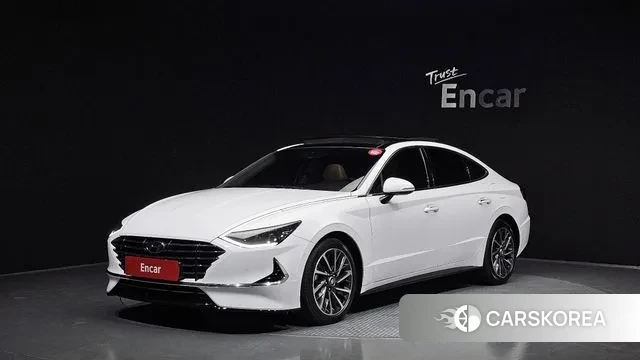 Hyundai Sonata (DN8) 2019 Белый из Кореи