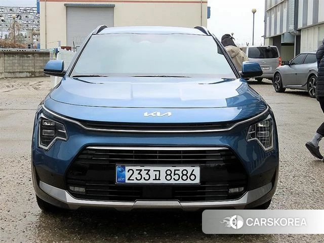Kia Di Ol Nu Niro 2022 Синий из Кореи