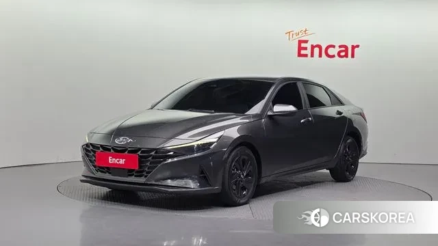 Hyundai Avante (CN7) 2021 Серый из Кореи