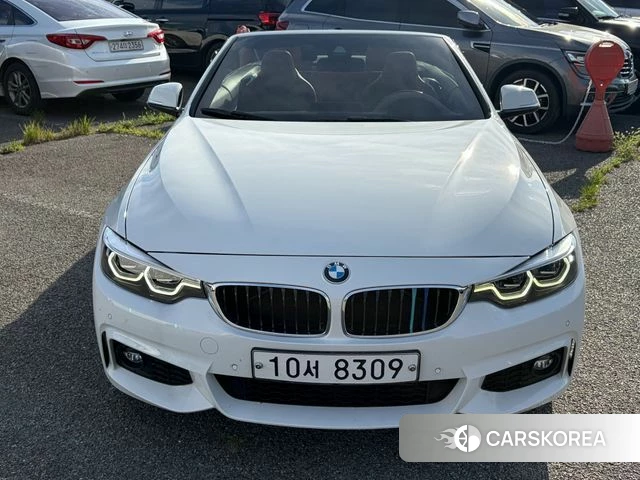 BMW 4 Series (F32) 2018 Белый из Кореи
