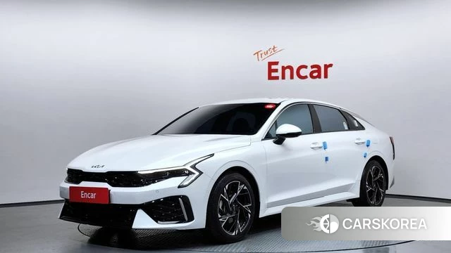 Kia The New K5 3rd generation 2024 Белый из Кореи