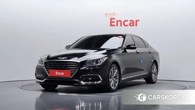 Genesis G80 2018 Черный из Кореи