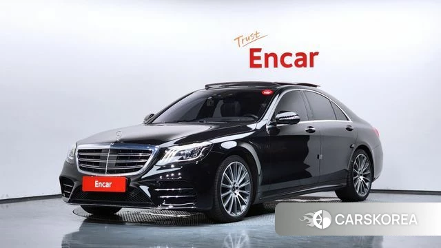 Mercedes-Benz S-Class W222 2018 Черный из Кореи