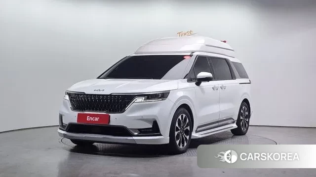 Kia Carnival 4th generation 2021 Белый из Кореи