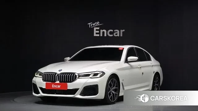 BMW 5 Series (G30) 2021 Белый из Кореи