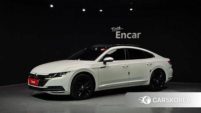 Volkswagen Arteon 2019 Белый из Кореи