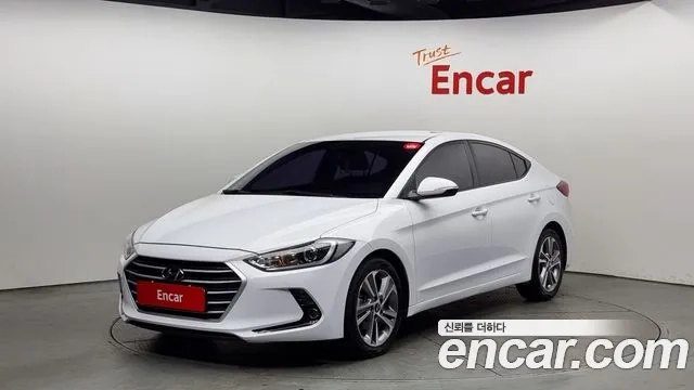 Hyundai Avante AD 2018 Белый из Кореи