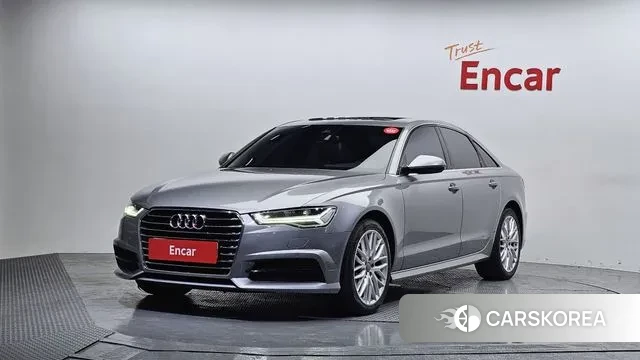 Audi New A6 2018 Серебристо-серый из Кореи