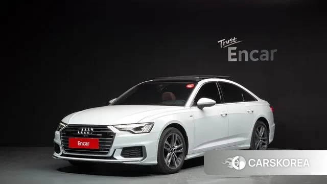 Audi A6 (C8) 2022 Белый из Кореи