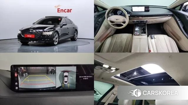 Genesis G80 (RG3) 2020 Черный из Кореи