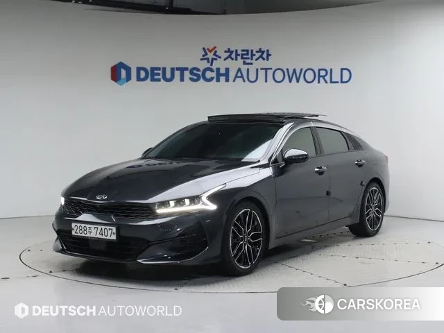 Kia K5 3rd generation 2019 Серый из Кореи