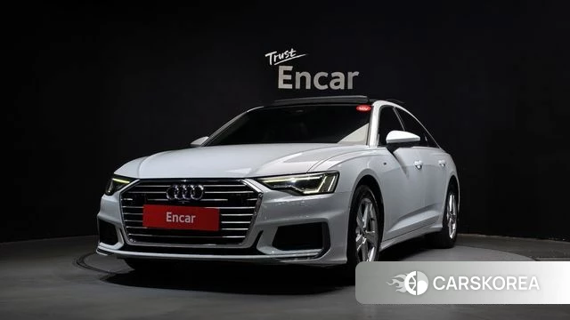 Audi A6 (C8) 2021 Белый из Кореи