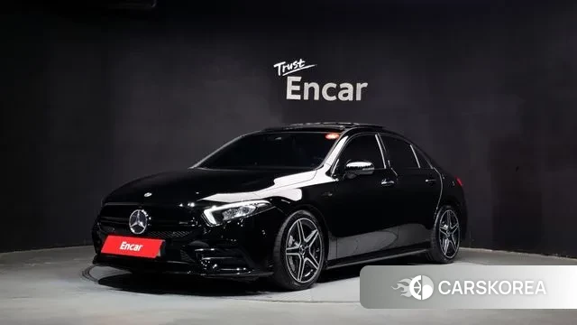 Mercedes-Benz A-Class W177 2022 Черный из Кореи