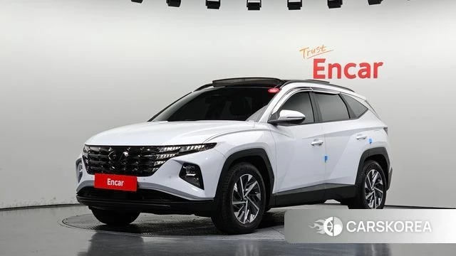 Hyundai Tucson (NX4) 2022 Белый из Кореи