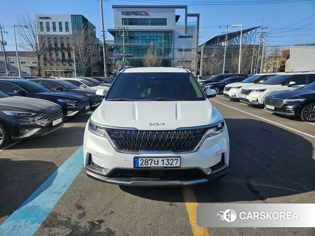 Kia Carnival 4th generation 2021 Белый из Кореи
