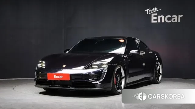 Porsche Taycan 2021 Черный из Кореи