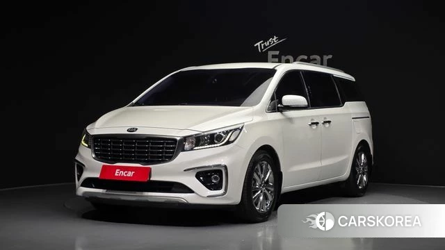 Kia The New Carnival 2019 Белый из Кореи