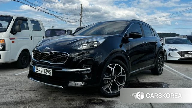 Kia Sportage The Bold 2021 Черный из Кореи