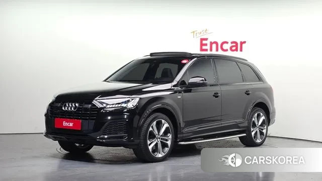 Audi Q7 (4M) 2023 Черный из Кореи