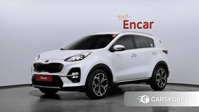 Kia Sportage The Bold 2021 Белый из Кореи