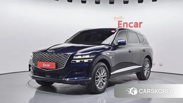 Genesis GV80 2021 Синий из Кореи