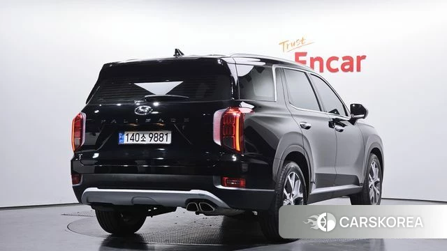 Hyundai Palisade 2021 Черный из Кореи