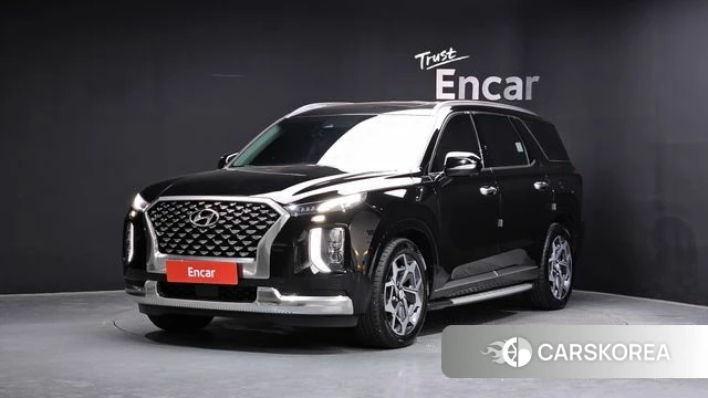 Hyundai Palisade 2022 Черный из Кореи