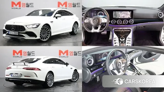 Mercedes-Benz AMG GT 2020 Белый из Кореи