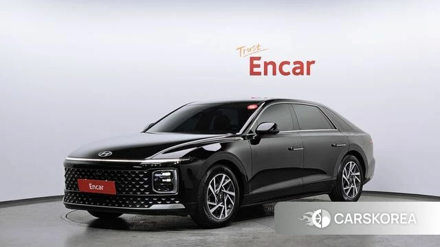 Hyundai Grandeur (GN7) 2023 Черный из Кореи