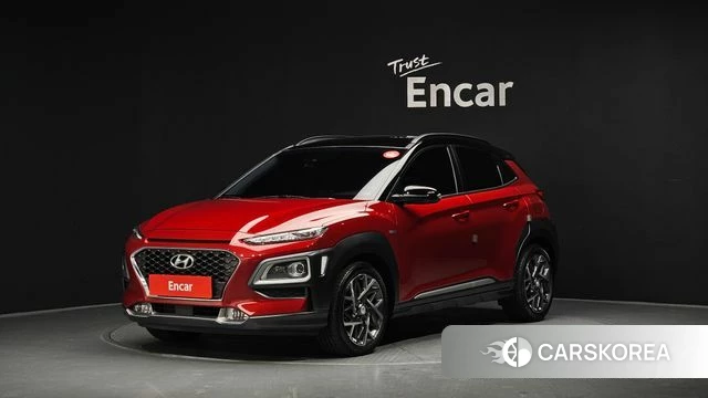 Hyundai Kona Hybrid 2020 Красный из Кореи