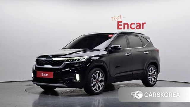 Kia Seltos 2019 Черный из Кореи