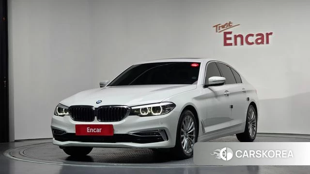 BMW 5 Series (G30) 2019 Белый из Кореи