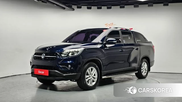 Ssangyong Rexton Sports 2019 Синий из Кореи