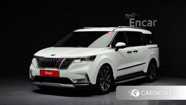 Kia Carnival 4th generation 2021 Белый из Кореи