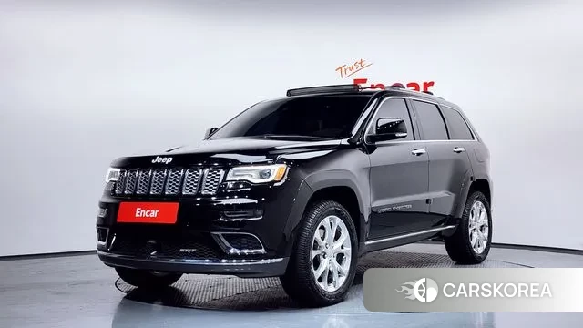 Jeep Grand Cherokee 2021 Черный из Кореи