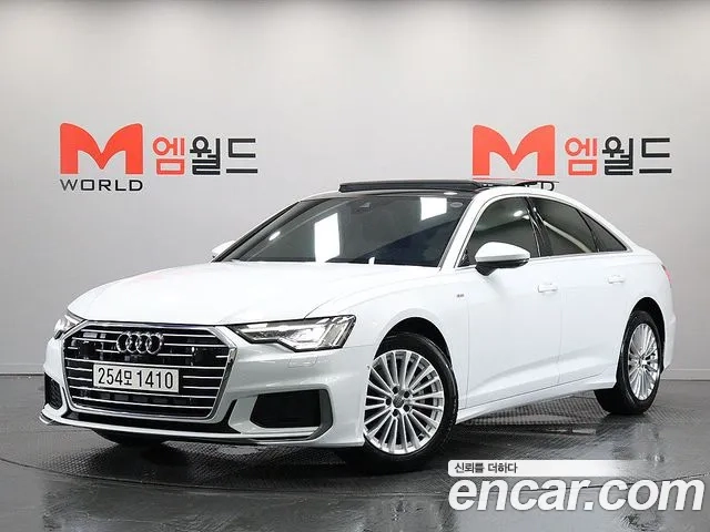 Audi A6 (C8) 2021 Белый из Кореи