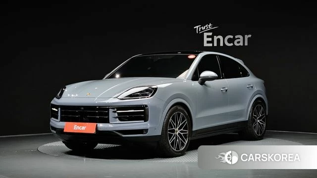 Porsche Cayenne (PO536) 2024 Серебристо-серый из Кореи