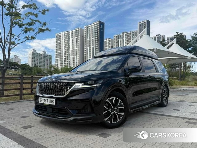 Kia Carnival 4th generation 2023 Черный из Кореи