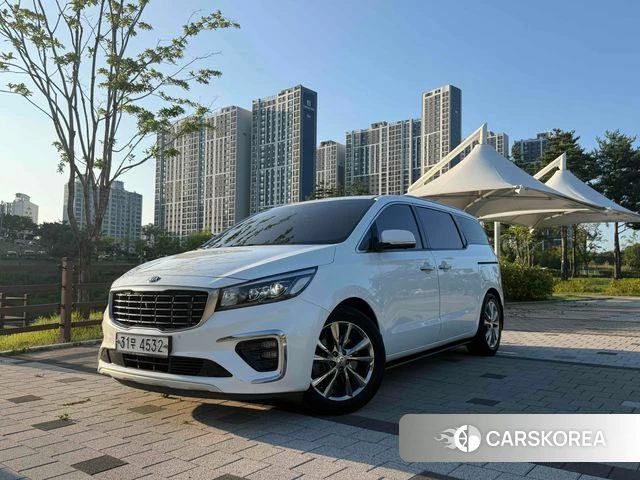 Kia The New Carnival 2018 Белый из Кореи
