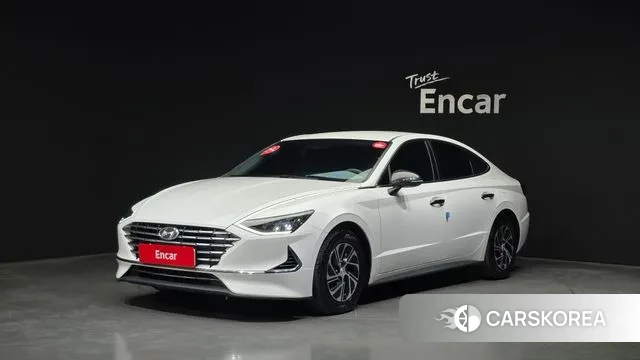 Hyundai Sonata Hybrid (DN8) 2021 Белый из Кореи