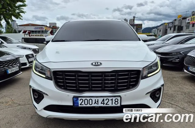 Kia The New Carnival 2020 Белый из Кореи