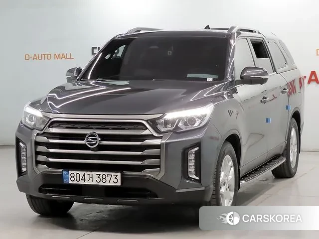 Ssangyong The New Rexton Sport 2022 Серый из Кореи
