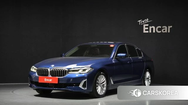 BMW 5 Series (G30) 2020 Синий из Кореи