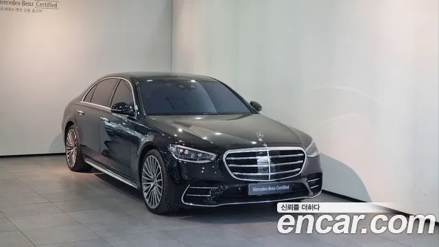 Mercedes-Benz S-Class W223 2024 Черный из Кореи