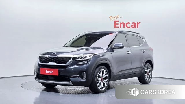 Kia Seltos 2020 Серый из Кореи