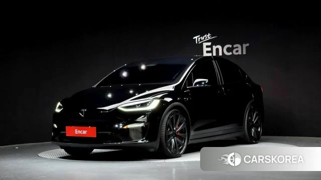 Tesla Model X 2023 Черный из Кореи