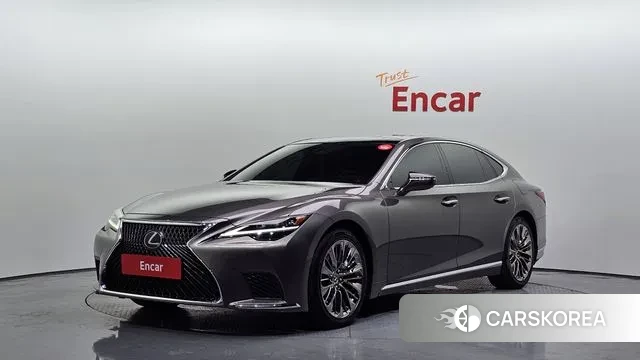 Lexus LS500 5th generation 2021 Серый из Кореи