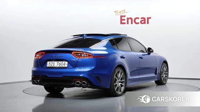 Kia Stinger 2018 Синий из Кореи