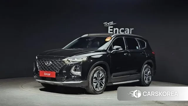 Hyundai Santa Fe TM 2018 Черный из Кореи